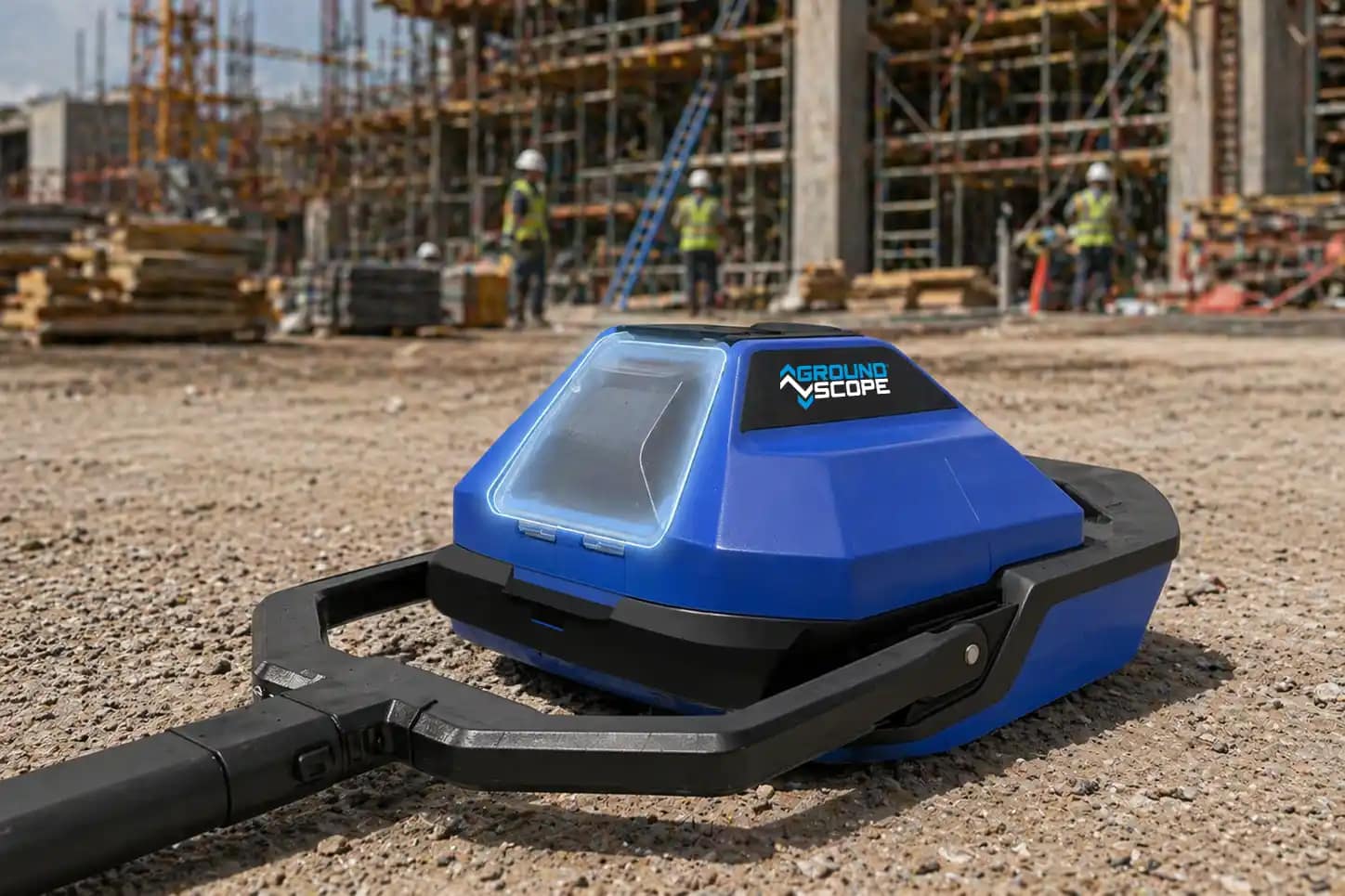 IP65 compartment for battery on GroundScope unit